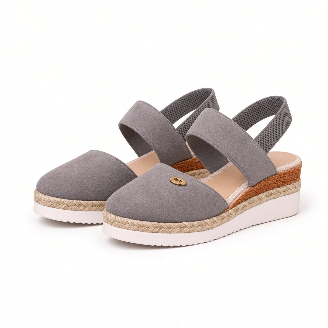 SUNKISSEDSTEP Women’s Espadrille Slingback Wedge Sandals