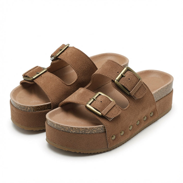 Multi-Style Platform Wedge Sandals