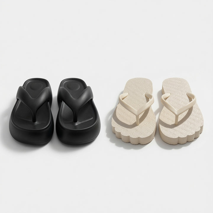 SUNKISSEDSTEP Women’s CloudStep Flip-Flop Bundle (2-Pair Set) (US 5.5–8.5)